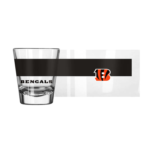 Cincinnati Bengals 2oz Colorblock Shot Glass - Logo Brands - Flyclothing LLC