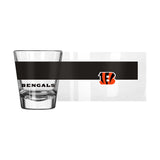 Cincinnati Bengals 2oz Colorblock Shot Glass - Logo Brands - Flyclothing LLC