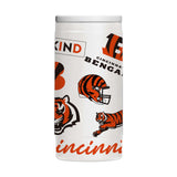 Cincinnati Bengals 12oz Native Powdercoat SlimCan Coolie - Logo Brands - Flyclothing LLC