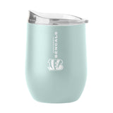 Cincinnati Bengals 16oz Vertical Powder Coat Curved Beverage - Logo Brands - Flyclothing LLC