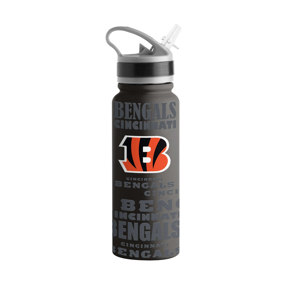 Cincinnati Bengals 25oz Replay SingleWall FlipTop Bottle - Logo Brands - Flyclothing LLC