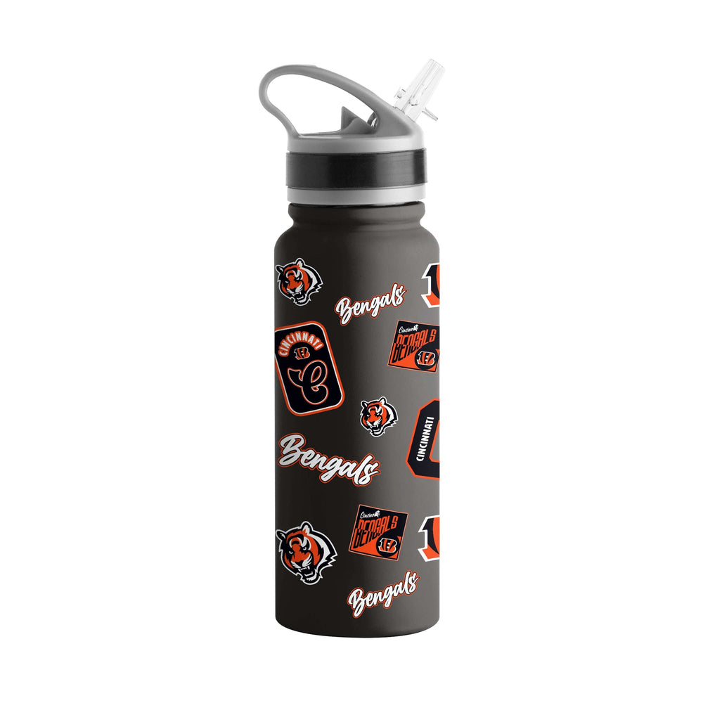 Cincinnati Bengals 25oz Dreamweave SingleWall FlipTop Bottle - Logo Brands - Flyclothing LLC