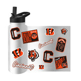 Cincinnati Bengals Dreamweave 34oz Quencher Bottle - Logo Brands - Flyclothing LLC