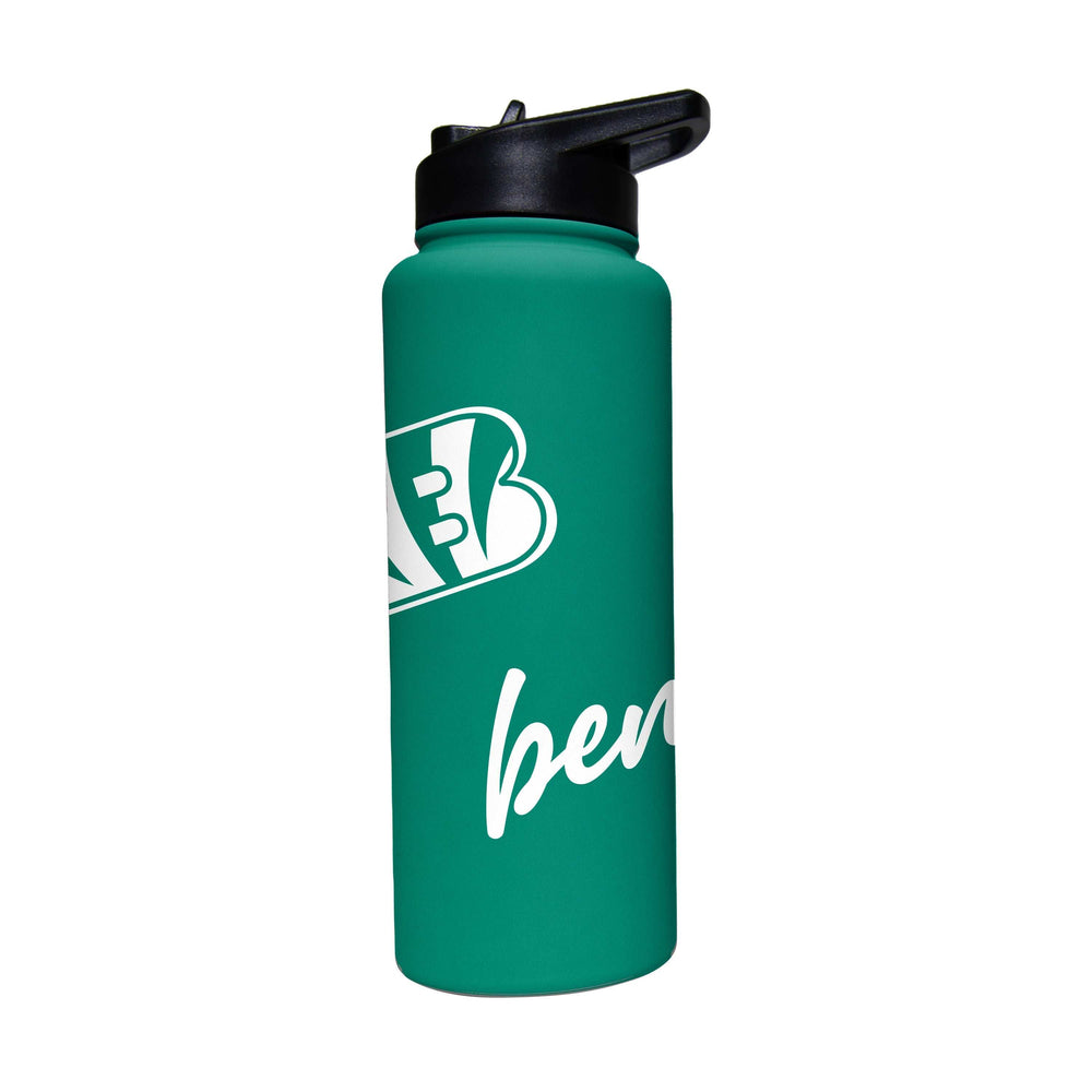 Cincinnati Bengals 34oz Optic Bold Soft Touch Quencher - Logo Brands - Flyclothing LLC