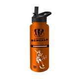 Cincinnati Bengals/Breaking T 34oz Native Quencher Bottle - Logo Brands - Flyclothing LLC