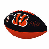 Cincinnati Bengals Joe Burrow Players Junior Size Rubber Football - Logo Brands - Flyclothing LLC