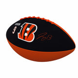 Cincinnati Bengals Joe Burrow Players Mini Size Rubber Football - Logo Brands - Flyclothing LLC