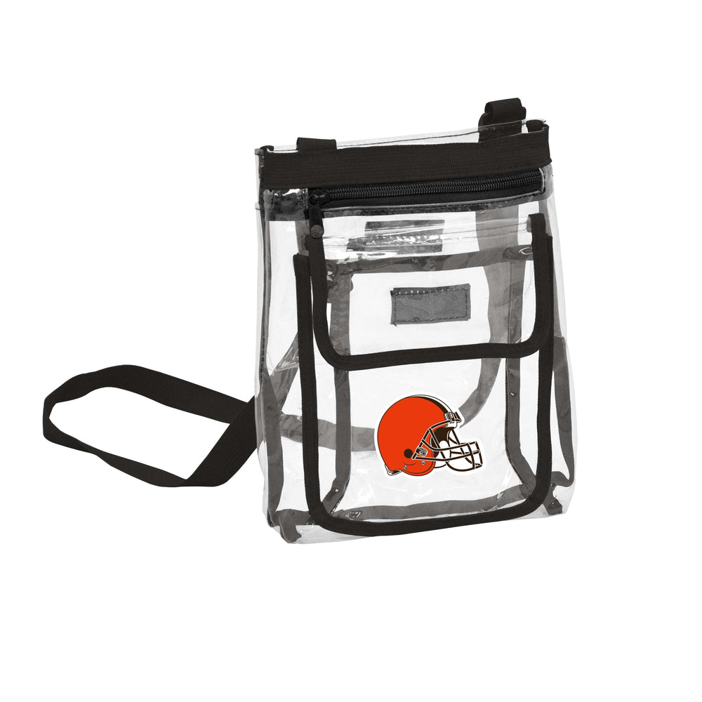 Cleveland Browns Clear Crossbody - Logo Brands - Flyclothing LLC