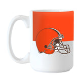 Cleveland Browns 15oz Colorblock Sublimated Mug - Logo Brands - Flyclothing LLC