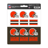 NFL - Cleveland Browns Mini Decal 12-pk - Logo Brands - Flyclothing LLC