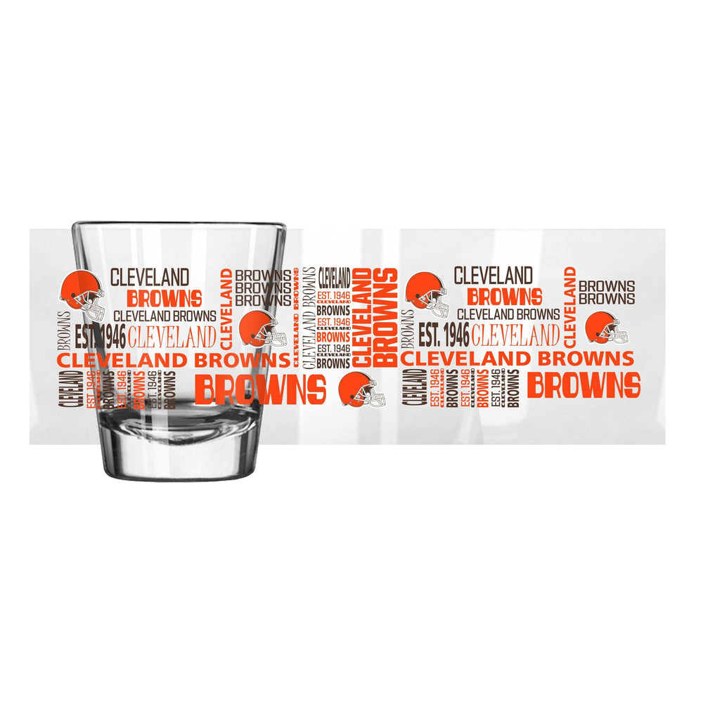 Cleveland Browns 2oz Spirit Shot Glass - Logo Brands - Flyclothing LLC