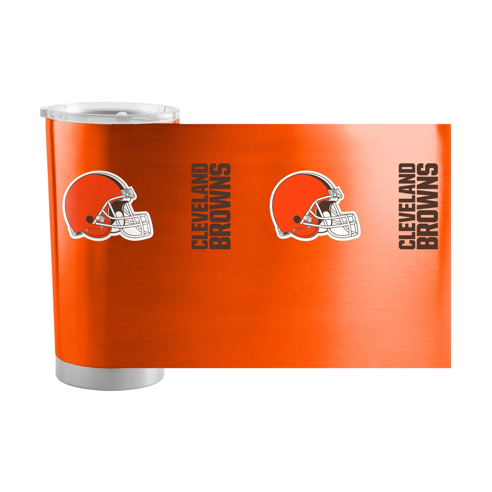 Cleveland Browns 20oz Gameday Stainless Tumbler - Logo Brands - Flyclothing LLC