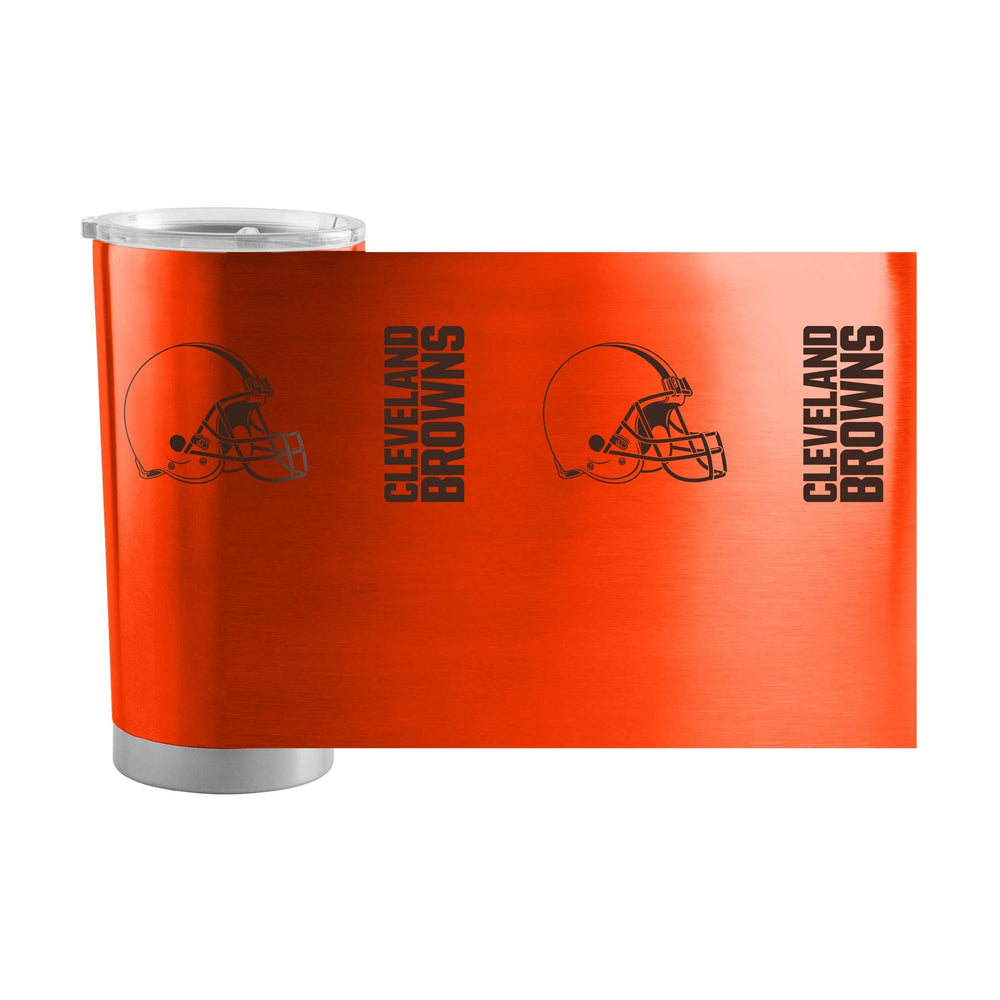 Cleveland Browns 1 Color 20oz Gameday Stainless Tumbler - Logo Brands - Flyclothing LLC