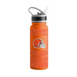 Cleveland Browns 25oz Replay SingleWall FlipTop Bottle - Logo Brands - Flyclothing LLC