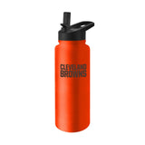Cleveland Browns 34oz Flipside Quencher Bottle - Logo Brands - Flyclothing LLC