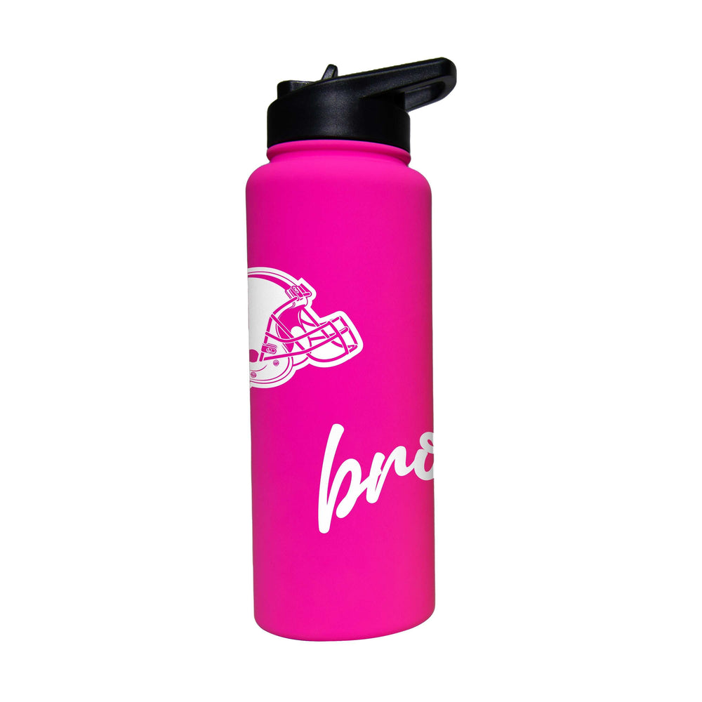 Cleveland Browns 34oz Electric Bold Soft Touch Quencher - Logo Brands - Flyclothing LLC