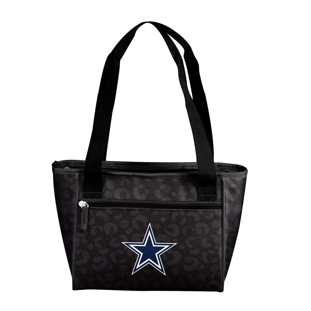 Dallas Cowboys Leopard Print 16 Can Cooler Tote - Logo Brands - Flyclothing LLC
