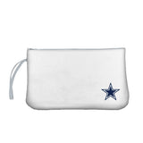 Dallas Cowboys Clear Wristlet - Logo Brands - Flyclothing LLC