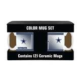 Dallas Cowboys 11oz Hero Sublimated Mug 2 Pack - Logo Brands - Flyclothing LLC