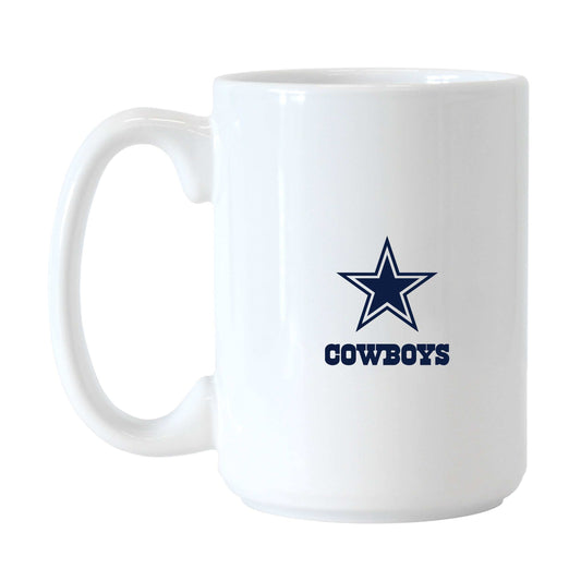 Dallas Cowboys 15oz Letterman Sublimated Mug - Logo Brands - Flyclothing LLC