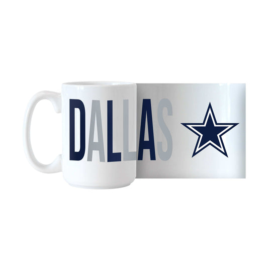 Dallas Cowboys 15oz Overtime Sublimated Mug - Logo Brands - Flyclothing LLC