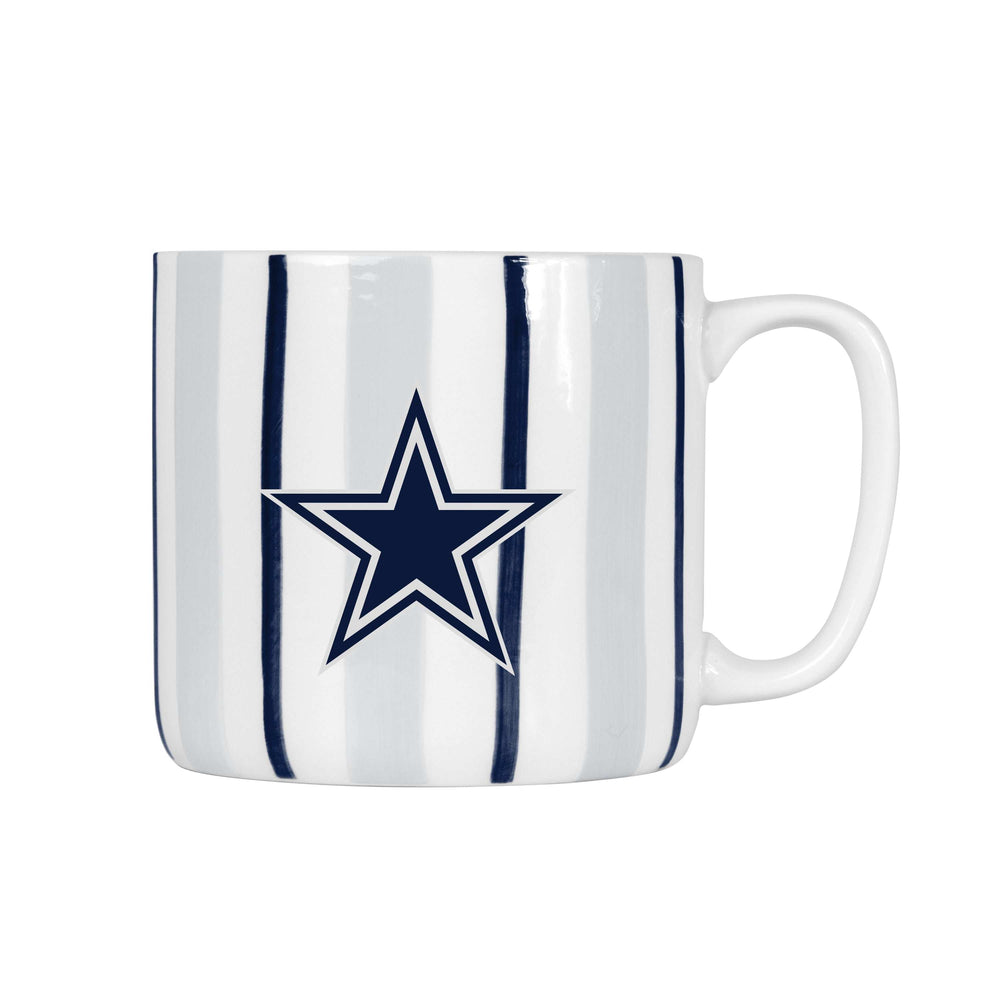 Dallas Cowboys 16oz Brushstroke Stripe Mug - Logo Brands - Flyclothing LLC