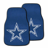 NFL - Dallas Cowboys 2-pc Carpet Car Mat Set - Logo Brands - Flyclothing LLC