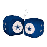 NFL - Dallas Cowboys Fuzzy Dice - Logo Brands - Flyclothing LLC