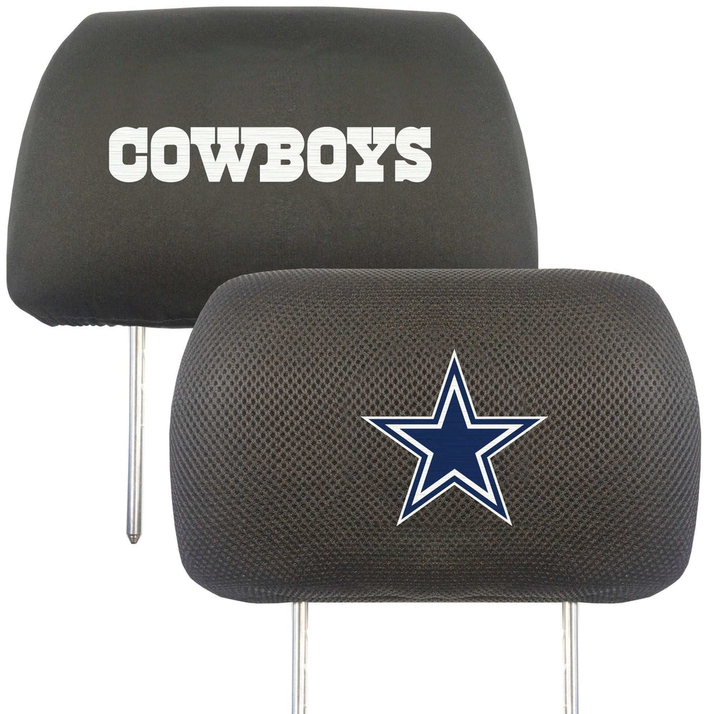 NFL - Dallas Cowboys Head Rest Cover - Logo Brands - Flyclothing LLC
