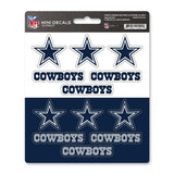 NFL - Dallas Cowboys Mini Decal 12-pk - Logo Brands - Flyclothing LLC