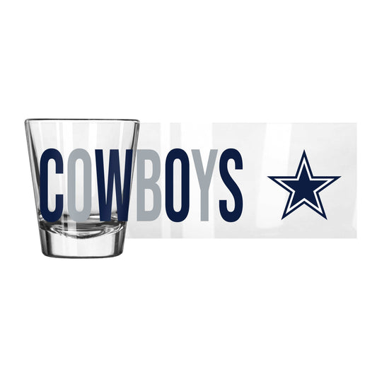Dallas Cowboys 2oz Overtime Shot Glass - Logo Brands - Flyclothing LLC