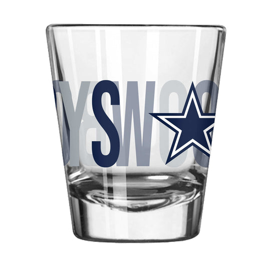 Dallas Cowboys 2oz Overtime Shot Glass - Logo Brands - Flyclothing LLC