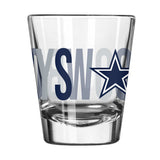 Dallas Cowboys 2oz Overtime Shot Glass - Logo Brands - Flyclothing LLC