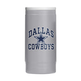 Dallas Cowboys 12oz Athletic Powdercoat SlimCan Coolie - Logo Brands - Flyclothing LLC