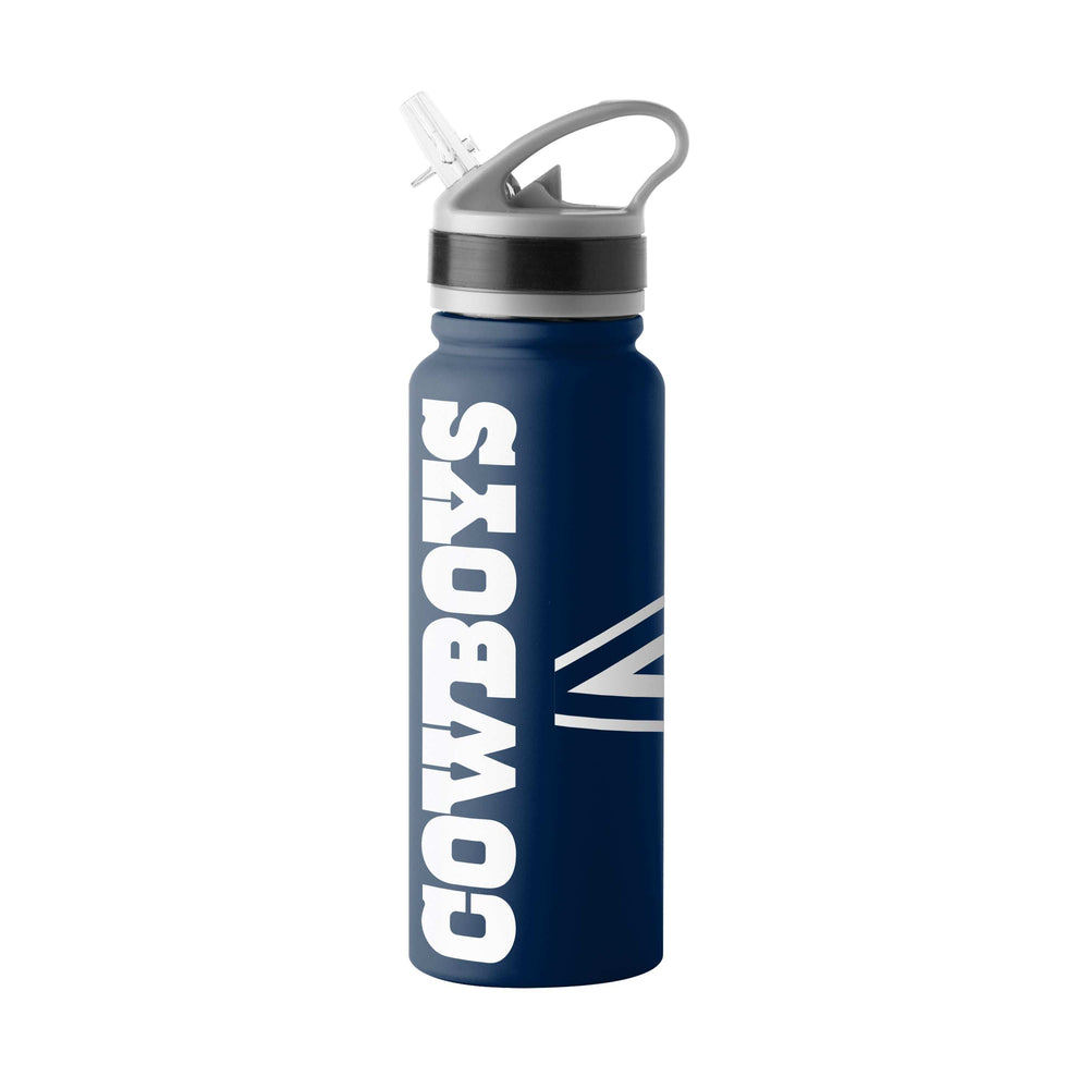 Dallas Cowboys 25oz Hype Stainless Flip Top Water Bottle - Logo Brands - Flyclothing LLC