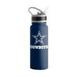 Dallas Cowboys 25oz Swagger Single Wall Flip Top Bottle - Logo Brands - Flyclothing LLC