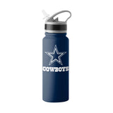 Dallas Cowboys 25oz Swagger Single Wall Flip Top Bottle - Logo Brands - Flyclothing LLC