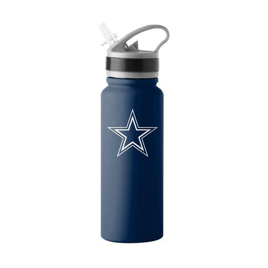 Dallas Cowboys 25oz SINGLE WALL FLIP TOP STAINLESS BOTTLE - Logo Brands - Flyclothing LLC