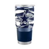 Dallas Cowboys 30oz Camo Stainless Steel Tumbler - Logo Brands - Flyclothing LLC