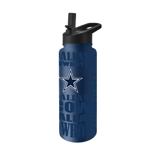 Dallas Cowboys 34oz Replay Quencher Bottle - Logo Brands - Flyclothing LLC