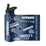 Dallas Cowboys 34oz Native Quencher Bottle - Logo Brands - Flyclothing LLC
