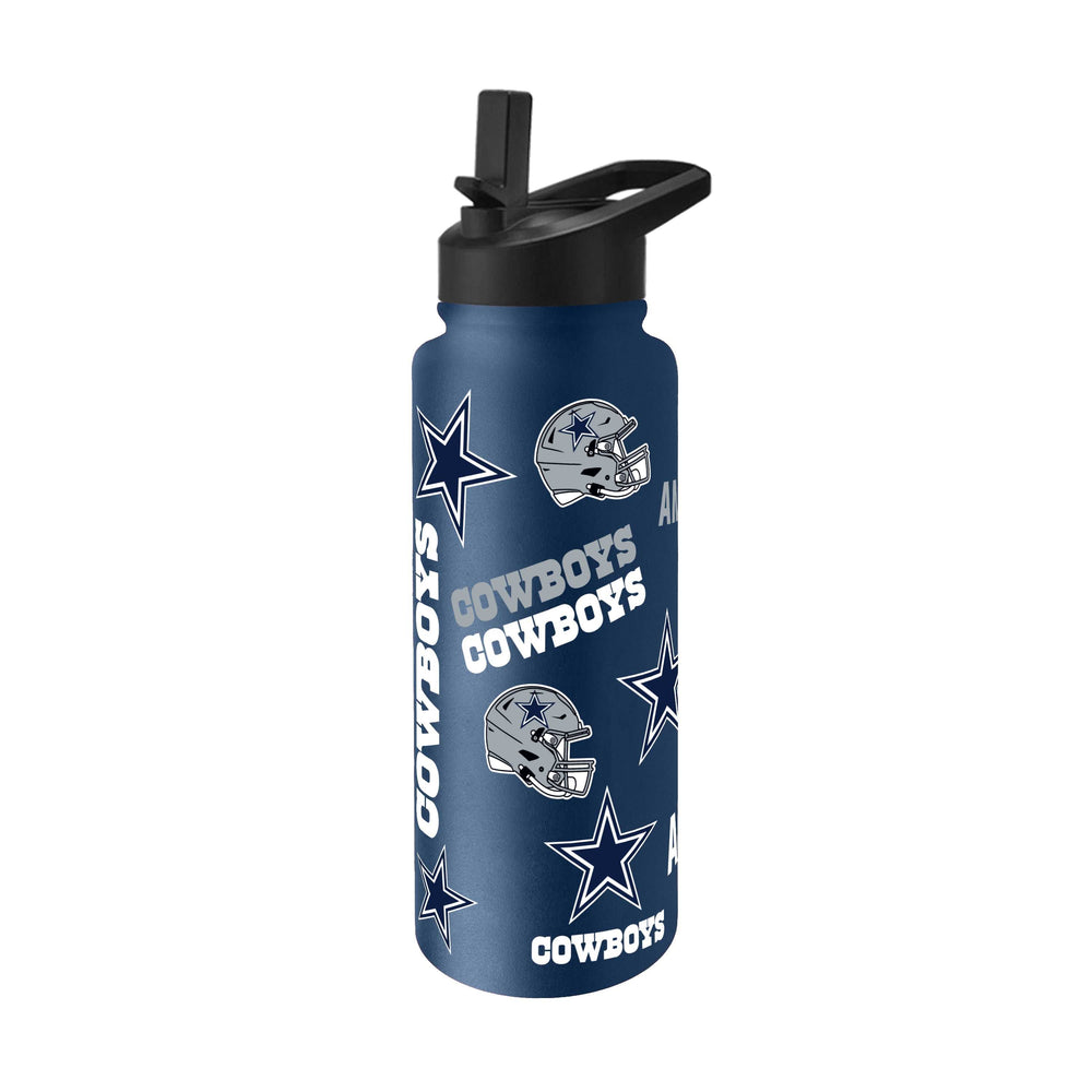 Dallas Cowboys 34oz Native Quencher Bottle - Logo Brands - Flyclothing LLC