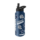 Dallas Cowboys 34oz Native Quencher Bottle - Logo Brands - Flyclothing LLC