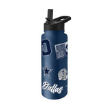 Dallas Cowboys 34oz Dreamweave Quencher Bottle - Logo Brands - Flyclothing LLC
