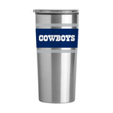 Dallas Cowboys Stripe 20 oz Fusion Tumbler - Logo Brands - Flyclothing LLC
