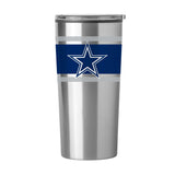 Dallas Cowboys Stripe 20 oz Fusion Tumbler - Logo Brands - Flyclothing LLC