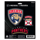 Florida Panthers 3 Piece Decal Sticker Set - Florida Panthers - Flyclothing LLC