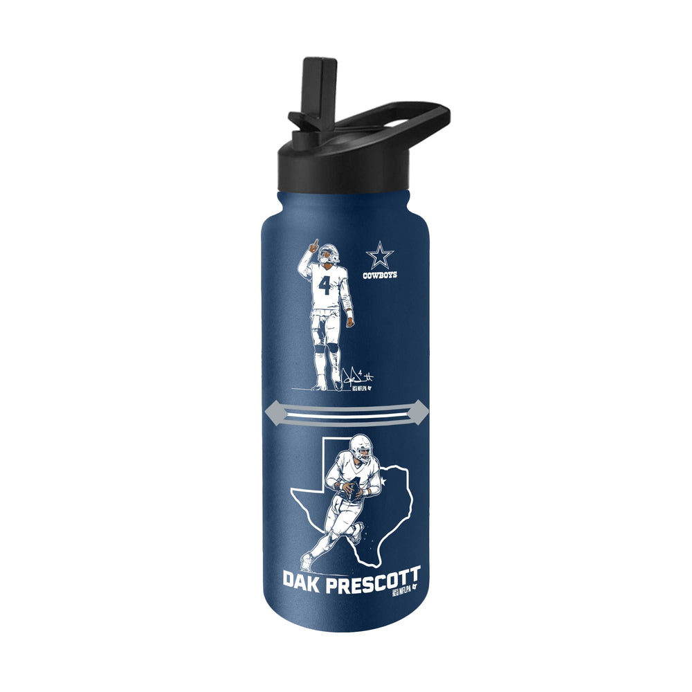 Dallas Cowboys/Breaking T 34oz Native Quencher Bottle - Logo Brands - Flyclothing LLC
