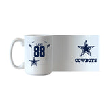 Dallas Cowboys Ceedee Lamb Jersey 15oz Sublimated Mug - Logo Brands - Flyclothing LLC