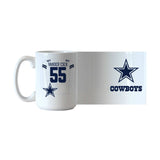 Dallas Cowboys Leighton Vander Esch Jersey 15oz Sublimated Mug - Logo Brands - Flyclothing LLC
